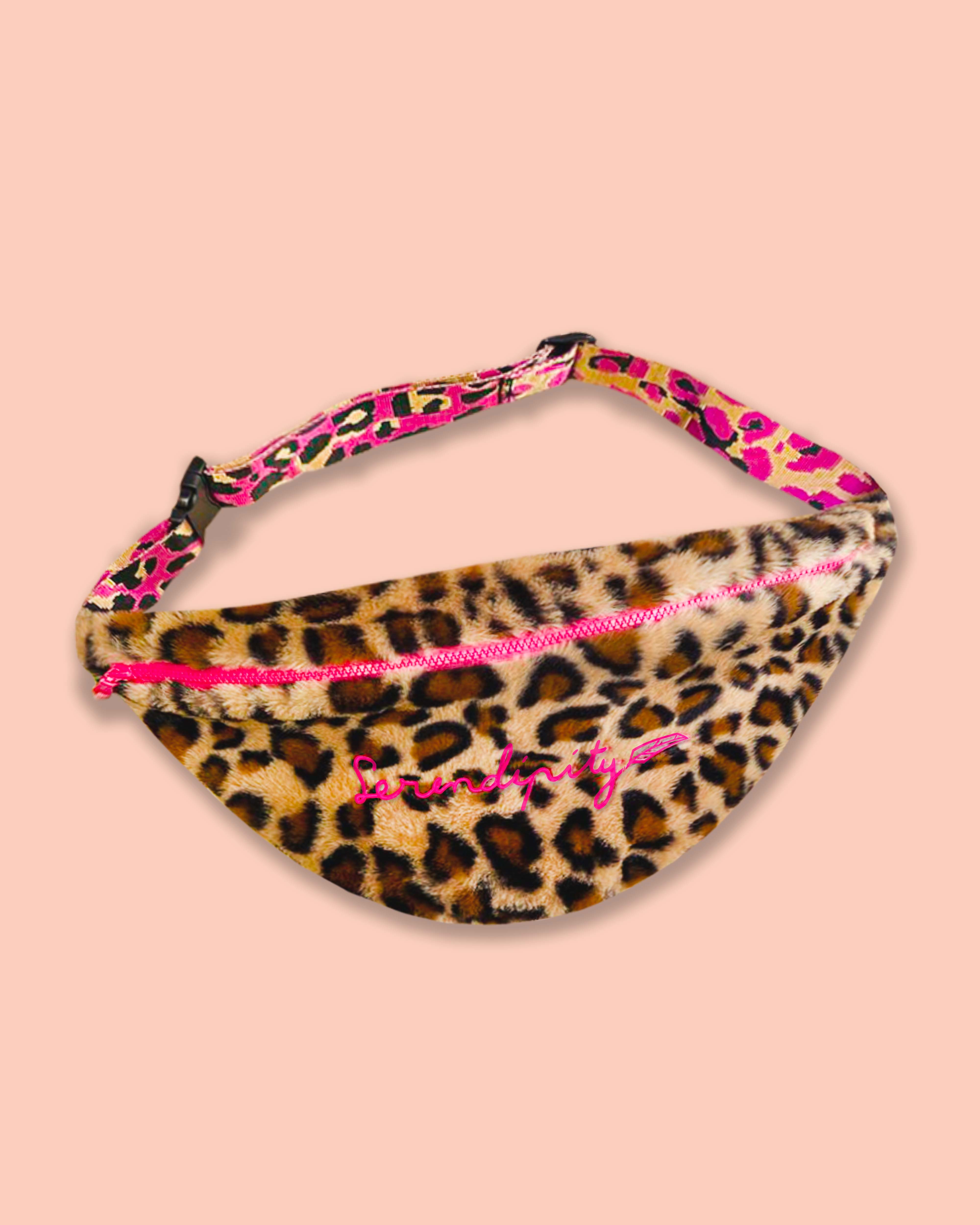 Partenaire Particulier Sac Banane Leopard Poilu