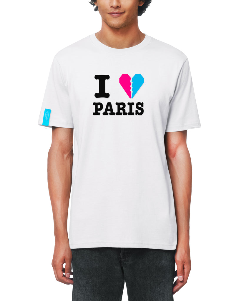 <B> I love SRDPT Paris </B> - blanc